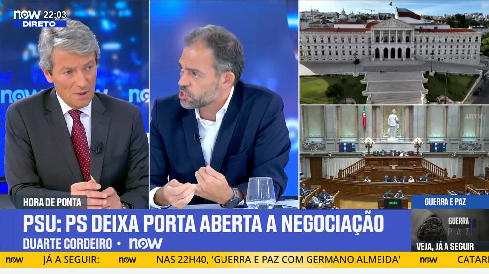 «O governo está a ficar cada vez mais refém do Chega», afirmou Duarte Cordeiro