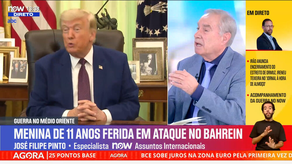 'A guerra está terminada entre os Estados Unidos e o Irão'