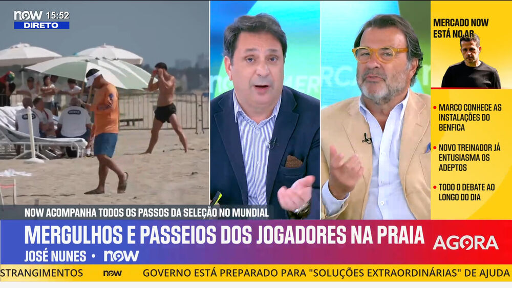 «Parece que foram de férias» crítica à Seleção Nacional na preparação do Mundial