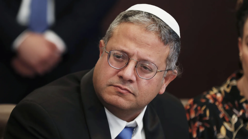 O ministro israelita Ben Gvir 
