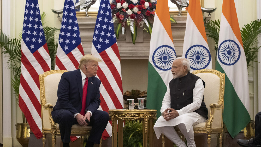 Narendra Modi e Donald Trump