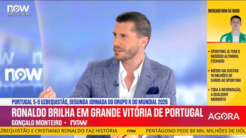 Onda de críticas a Ronaldo: «Não podemos andar sempre aqui na bipolaridade»