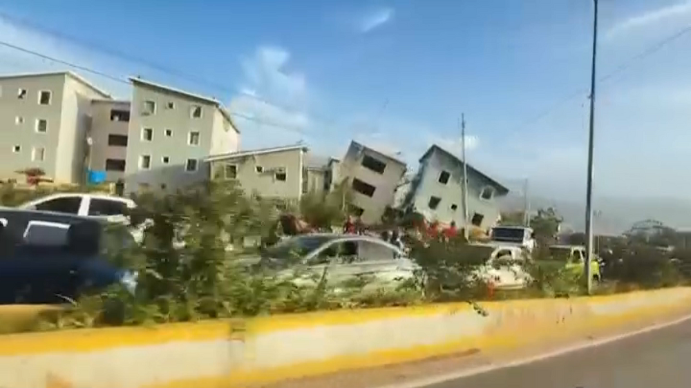 Português mostra destruição na Venezuela após sismos 