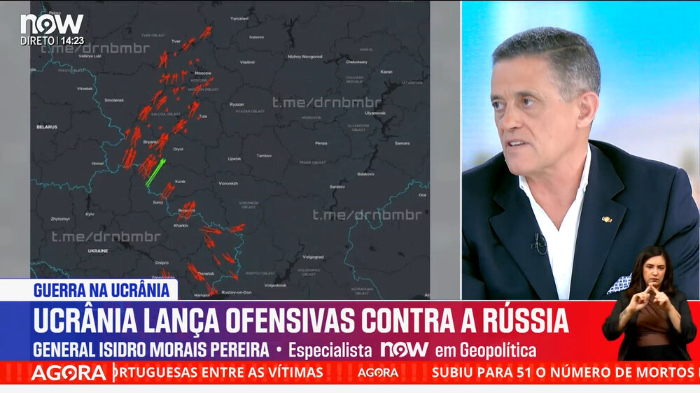 «Só este ano é que a Rússia está a perceber que está em guerra» 