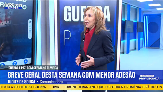 «A greve geral não surtiu o efeito que a CGTP desejaria», diz Judite de Sousa