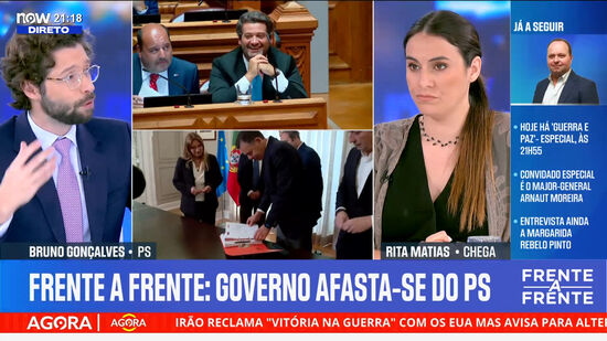 Frente a Frente | Bruno Gonçalves (PS) e Rita Matias (Chega)