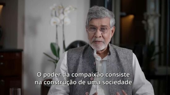 The Lisbon Conference: Kailash Satyarthi considera que falta de compaixão é um entrave nas relações internacionais