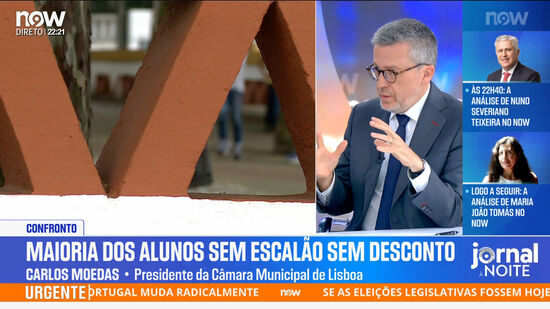 «Acho um escândalo o populismo de um PS que nas suas câmaras não ajuda aquilo que nós ajudamos»: Carlos Moedas