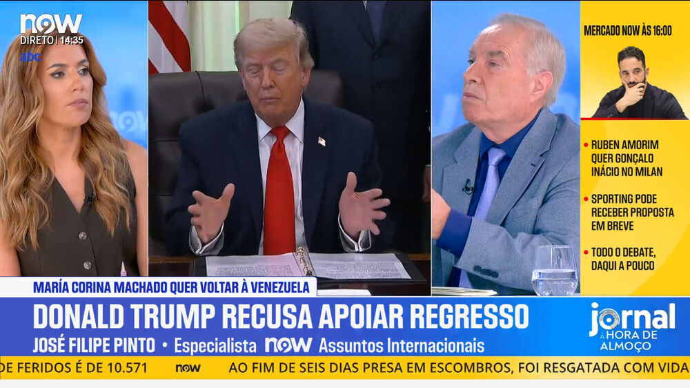 «Não há um partido da oposição venezuelana. Há uma plataforma unitária democrática»