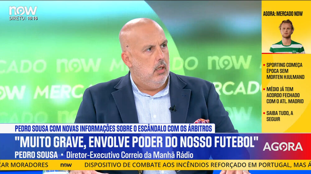 «É muito pior que o apito dourado» escândalo na arbitragem portuguesa com a demissão de Duarte Gomes