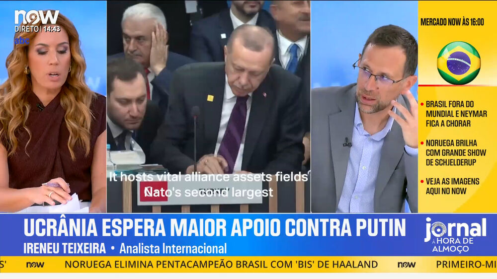 «O que está a passar na Ucrânia é brutal. A Europa tem muita responsabilidade» 