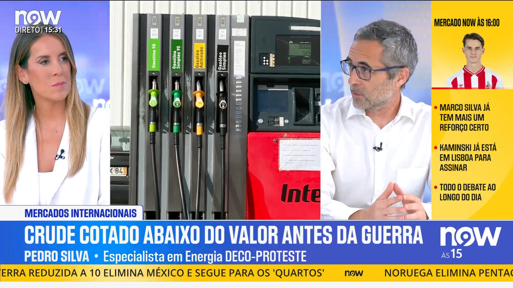 Médio Oriente: «O conflito parece estar congelado. Os preços do petróleo estão a descer» 
