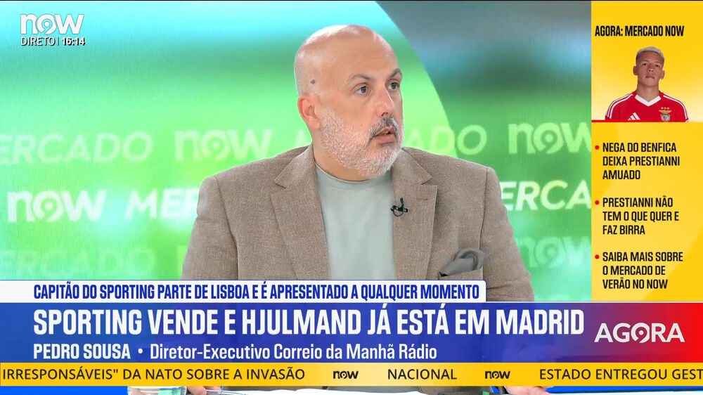 Transferência de Hjulmand para o Atlético de Madrid: «Financeiramente foi um bom acordo»
