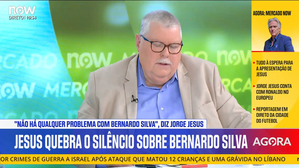 Jorge Jesus chega à Seleção: «Bernardo Silva não tem lugar» 