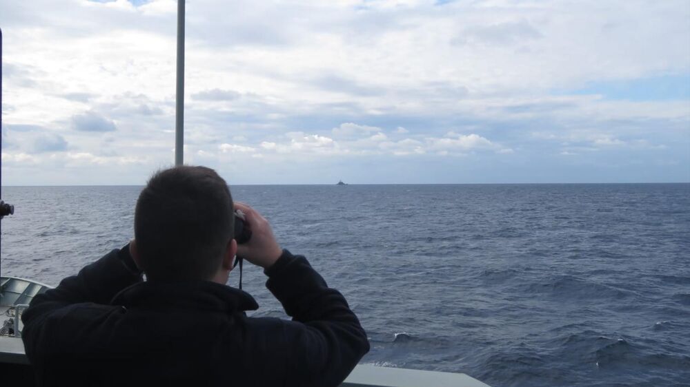 Marinha coordena resgate médico de homem a bordo de navio mercante ao largo de Ponta Delgada