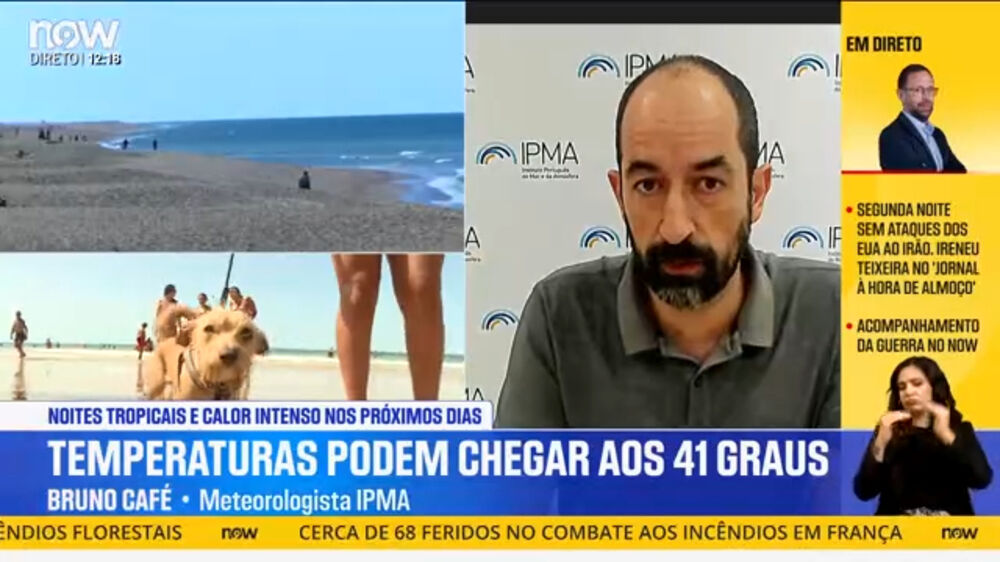 Temperaturas vão aumentar: Meteorologista refere que 'este episódio de tempo quente é curto'