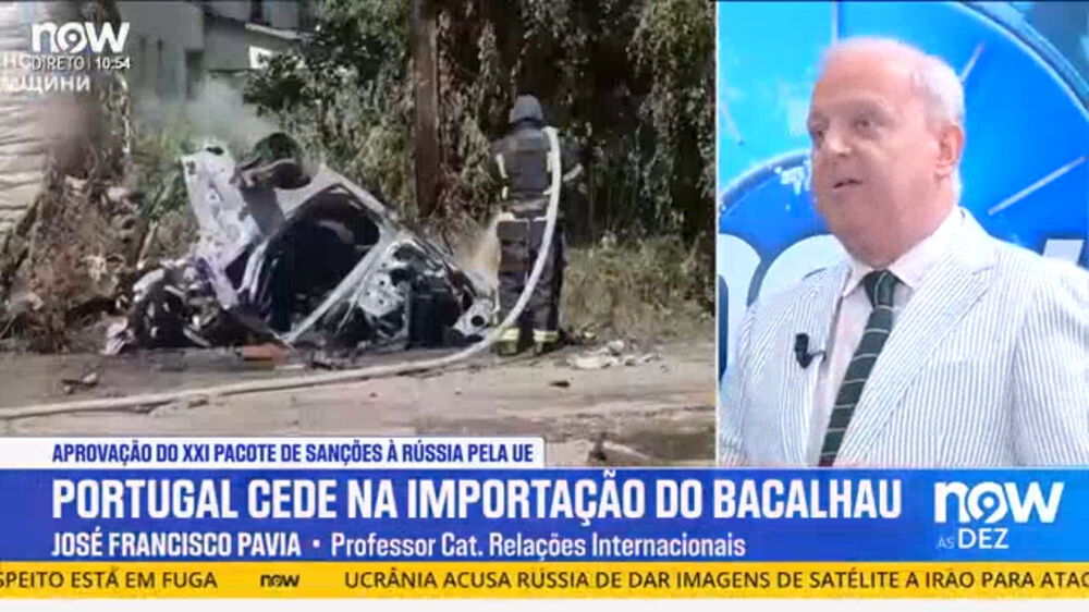 «Não é possível deixar o Irão a controlar o Estreito. Isso terá que ser resolvido de alguma maneira»