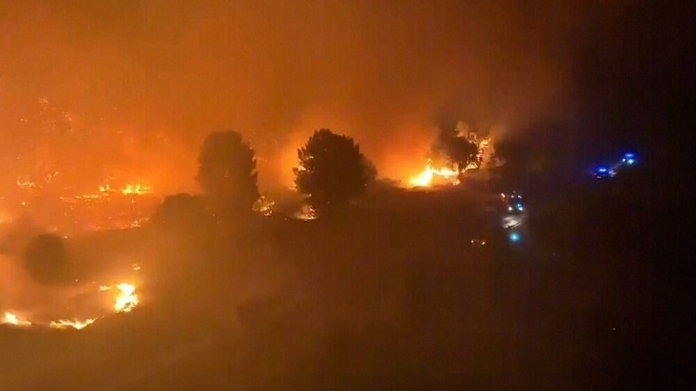 Imagens aéreas revelam dimensão dos incêndios perto de Madrid