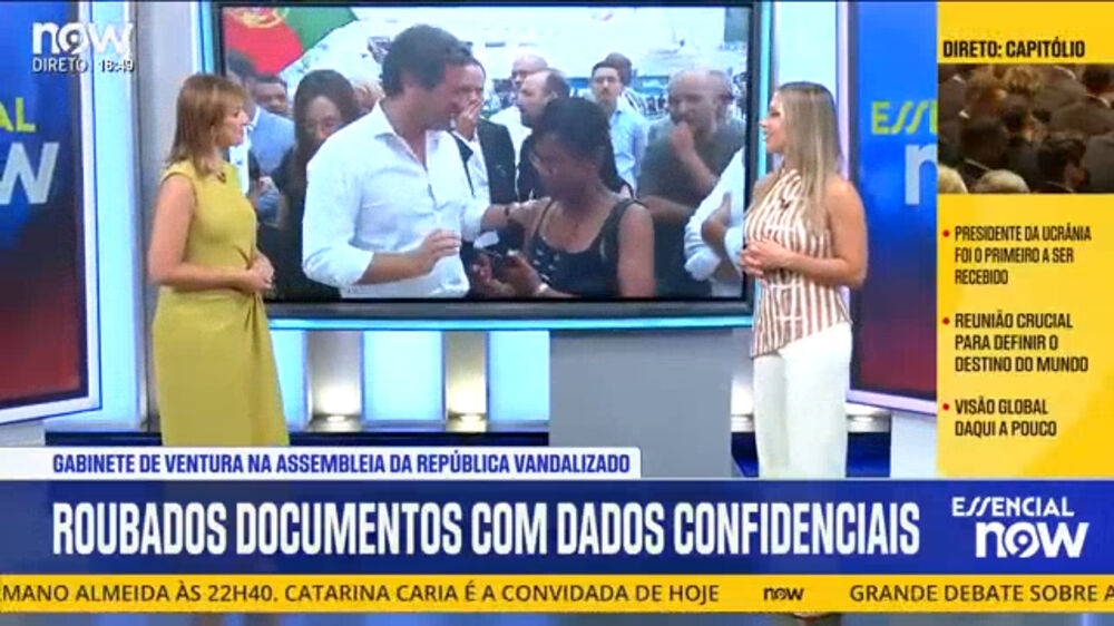 Alegado assalto ao gabinete do Chega: «A Casa da Democracia tem que ter segurança e ser inviolável»