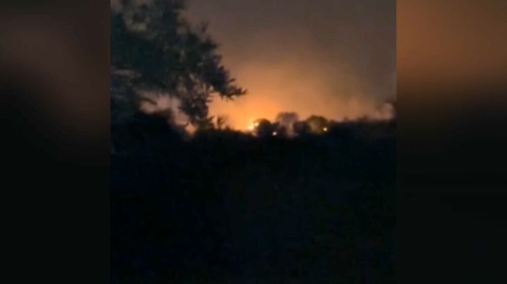 Incêndio em Mourão assusta moradores