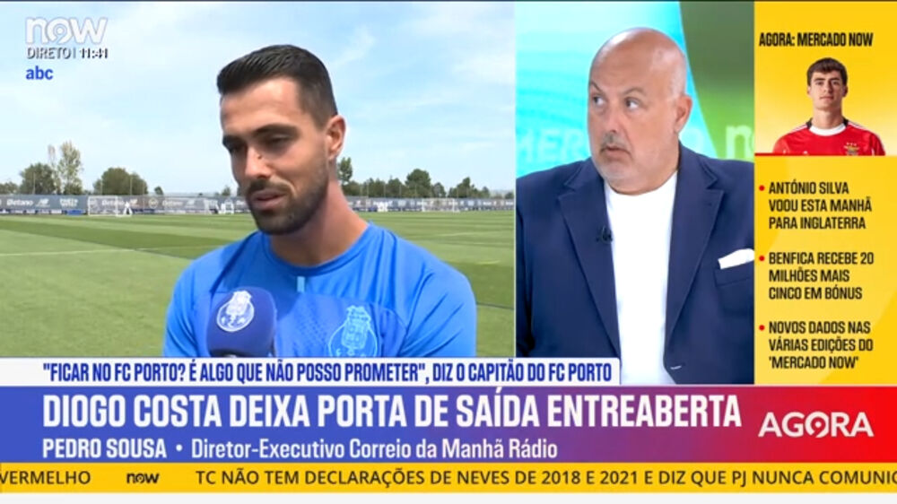 Pedro Sousa: «Diogo Costa só vai para uma equipa que lute por títulos» 