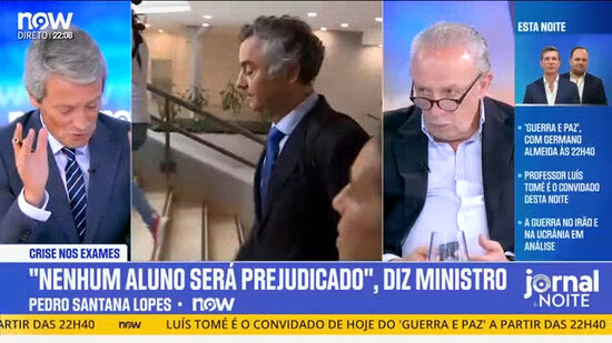 «Ministro reconheceu erros e o facto do Governo pedir desculpas em público não é frequente», diz Pedro Santana Lopes