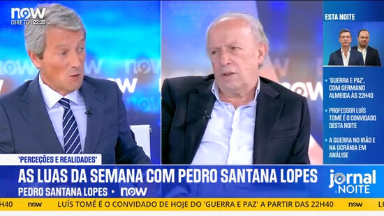 «Se foi Luís Neves que autorizou, tem que haver uma razão»: Santana Lopes no caso do MAI
