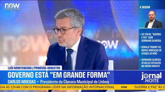 “Luís Neves é um ministro muito competente”, defende Carlos Moedas
