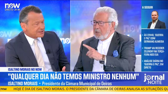 Isaltino Morais: «Só não comete erros quem não faz nada» 