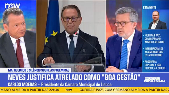 Moedas defende Luís Neves e critica populismo do Chega: 'Chega leva todos atrás, mesmo o Partido Socialista'