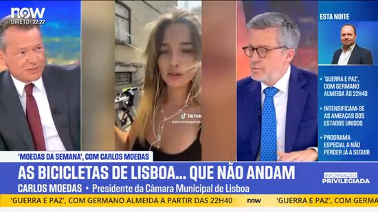 Carlos Moedas reage às críticas das bicicletas de Lisboa: «Peço desculpa, não devia de acontecer»