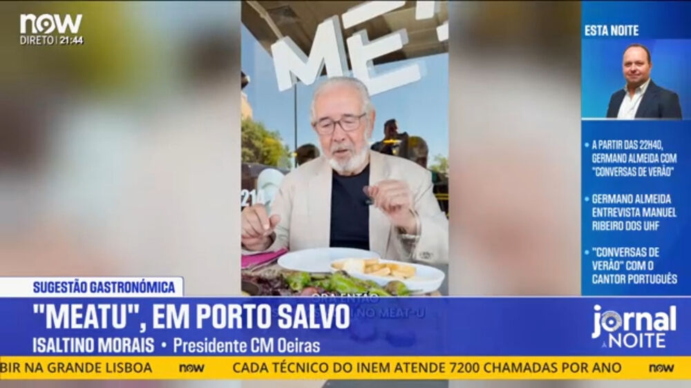 Sugestão gastronómica de Isaltino Morais: “Meatu”, em Porto Salvo 