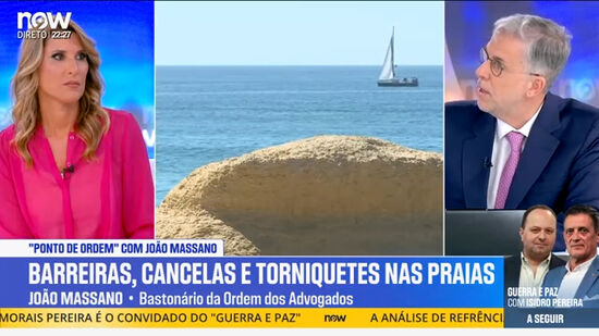 Acesso às praias: 'A lei existe, o problema é que o Estado demitiu-se das suas funções', diz João Massano