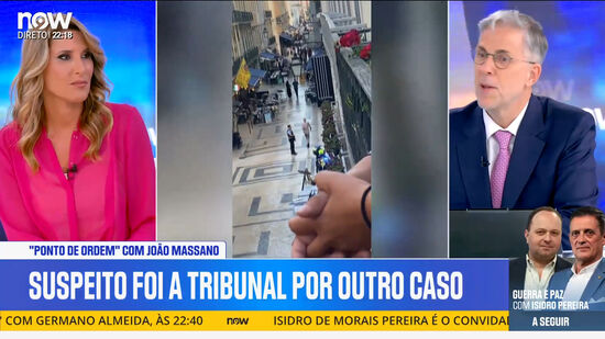 Bastonário da Ordem dos Advogados vê com 'grande surpresa' libertação do atirador da Baixa de Lisboa