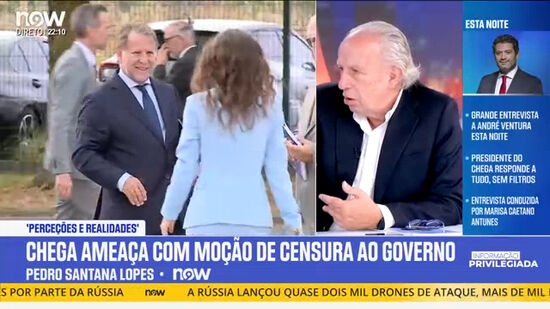 Santana Lopes sobre Luís Neves: «Um responsável de forças de segurança tem que dar o exemplo»