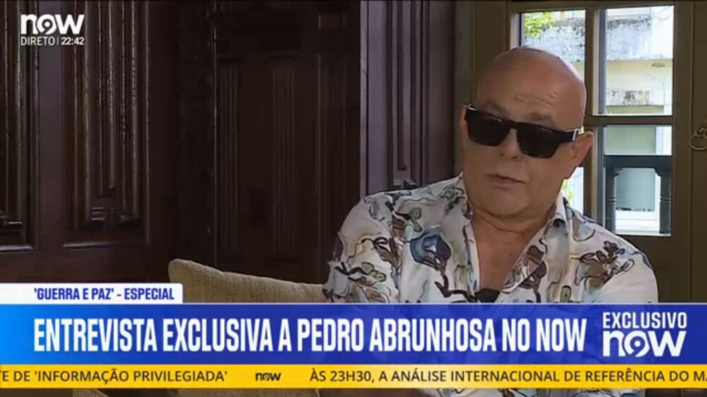 “A palavra que mente circula mais velozmente porque é mais apetitosa para as redes sociais”, diz Pedro Abrunhosa 