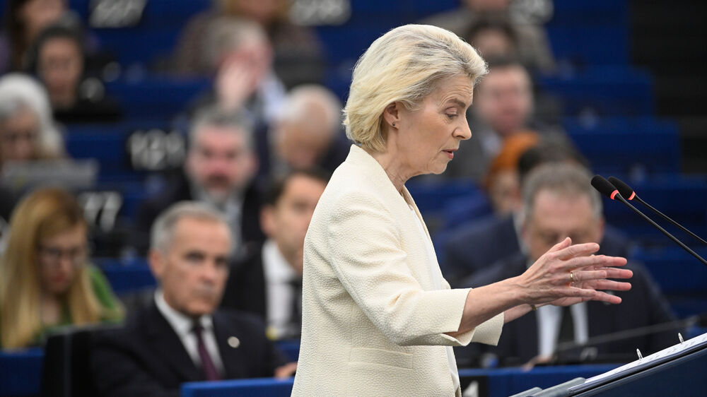 Von der Leyen quer duplicar quota de eletricidade renovável