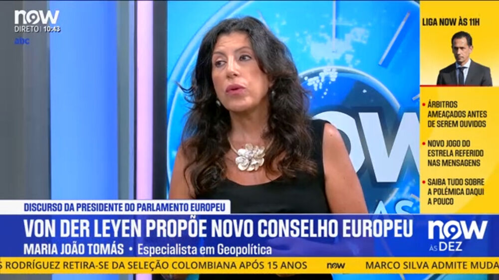 'Putin está a tentar de todas as formas dividir a Europa e a NATO', diz Maria João Tomás