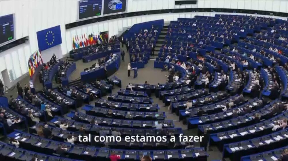 Ursula Von der Leyen reafirma apoio europeu à Ucrânia