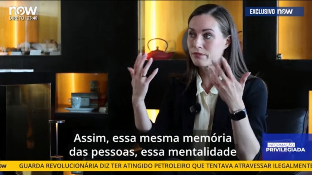Sanna Marin: 'A Ucrânia é o fornecedor da segurança de toda a Europa'