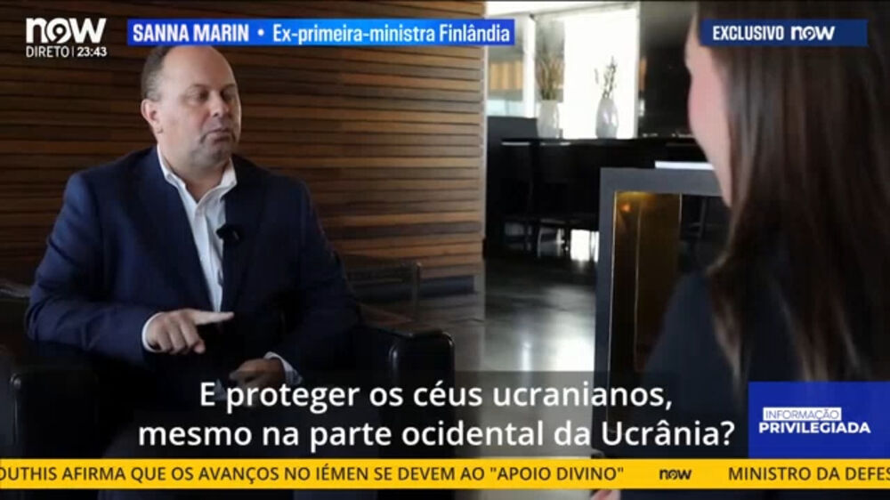 «Devemos considerar todas as opções» para proteger a Ucrânia: Sanna Marin
