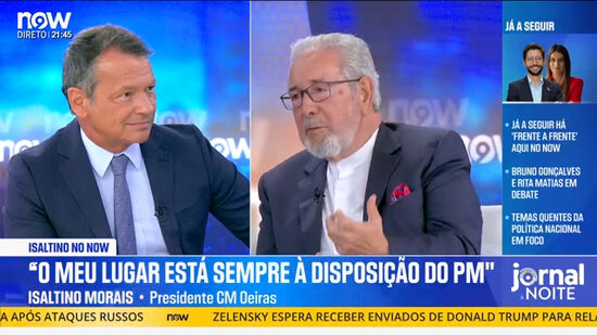 Isaltino no NOW | 4 de setembro