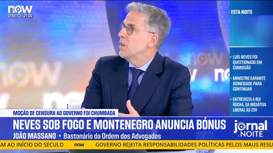 João Massano fala em 'espetáculo político' no Parlamento: 'Ali não se julga nem se condena ninguém'