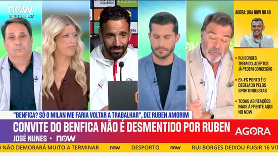 «Rúben Amorim foi honesto. Houve o convite do Benfica, não queria vir para Portugal e aceitou o Milan»