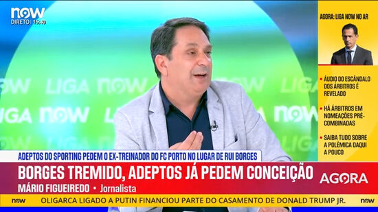 'O problema existente entre Sérgio Conceição e Frederico Varandas pode ser resolvido num almoço', afirma Mário Figueiredo