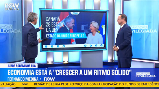 'Esperava-se mais conteúdo para um anúncio desta dimensão', considera Fernando Medina sobre aproximação do Canadá à UE 