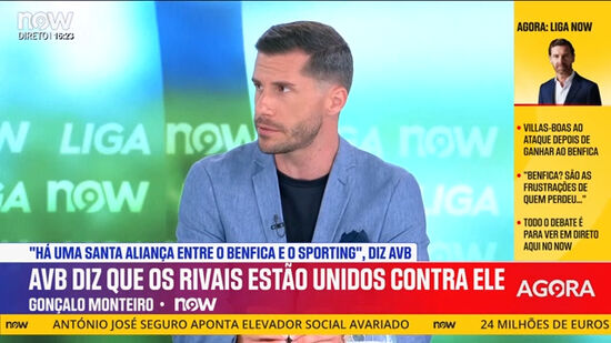 AVB diz que rivais estão unidos contra si: 'Podem estar alinhados numa ou noutra decisão'