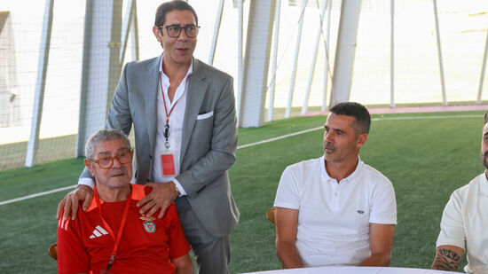 Rui Costa agradece a Luís Filipe Vieira e quer Benfica Campus ainda maior