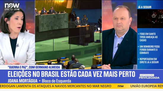 Joana Mortágua destaca 'alinhamento total ou quase total de Lula com as prioridades que Guterres elencou para ONU' 