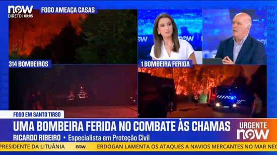 «Meios aéreos não apagam os incêndios. Ajudam a apagar o incêndio»: Ricardo Ribeiro 